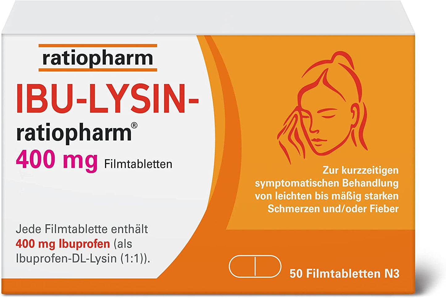 IBU-LYSIN ratiopharm 400 mg Filmtabletten