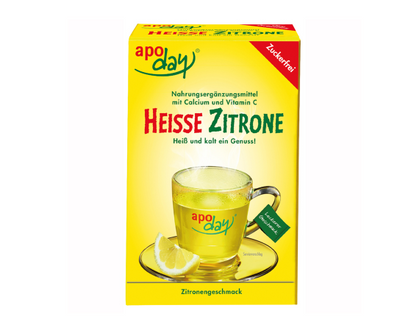 WEPA/  apoday Heisse Zitrone zuckerfrei - 10 x 10 g