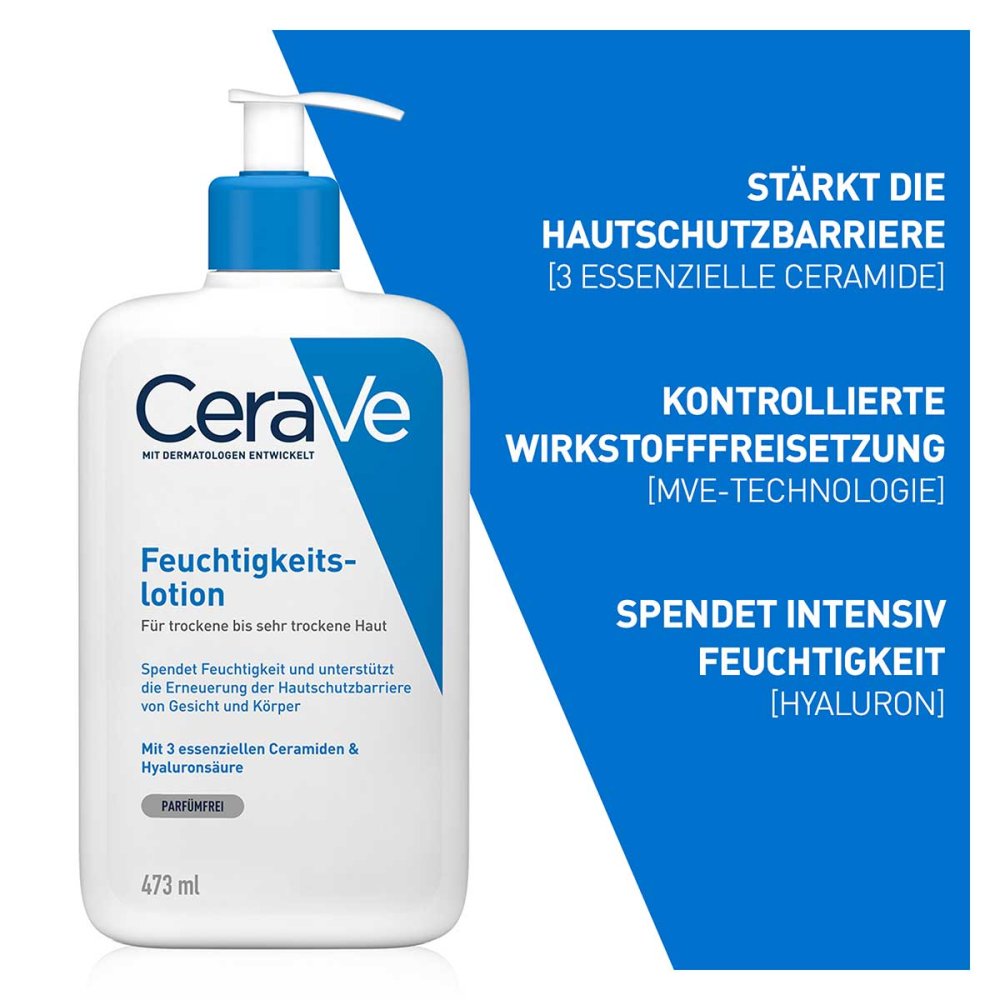 CERAVE Feuchtigkeitslotion (473 ml)