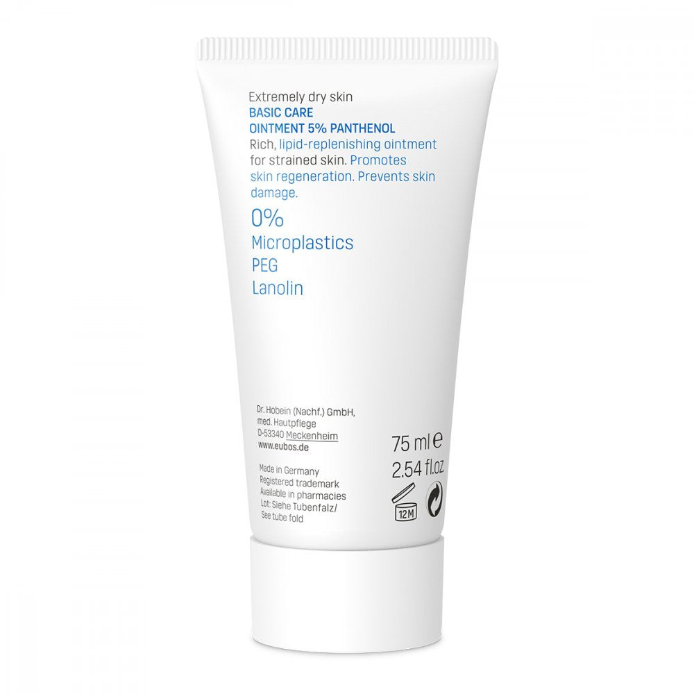 EUBOS BASIS PFLEGE SALBE 5% PANTHENOL - 75ml